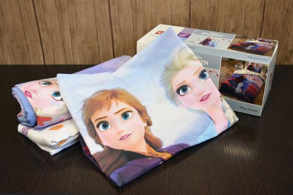 Постільна білизна TAC Disney 160×220 см Frozen 2 Autumn | Зображення 1