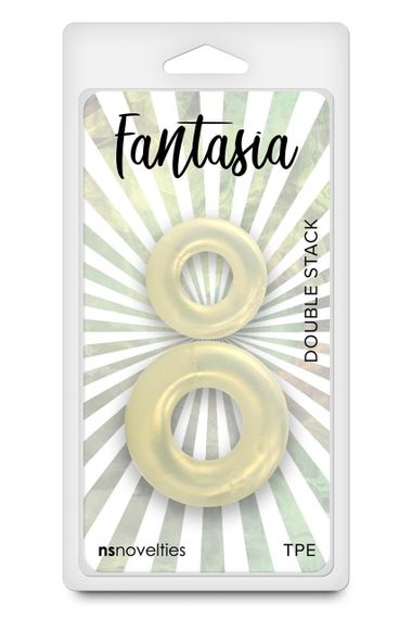 Ерекційні кільця NS Novelties Fantasia прозорі, 2 шт Sex Aura | Зображення 2