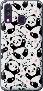 Чохол на Samsung Galaxy A40 2019 A405F Панди "4318t-1672-2448"