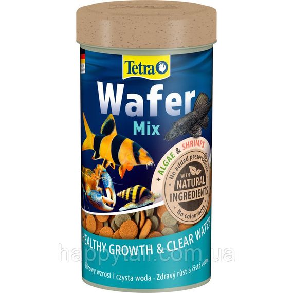 Корм Tetra Wafer Mix для донных рыб и ракообразных в таблетках 119 г 250 мл | Зображення 2