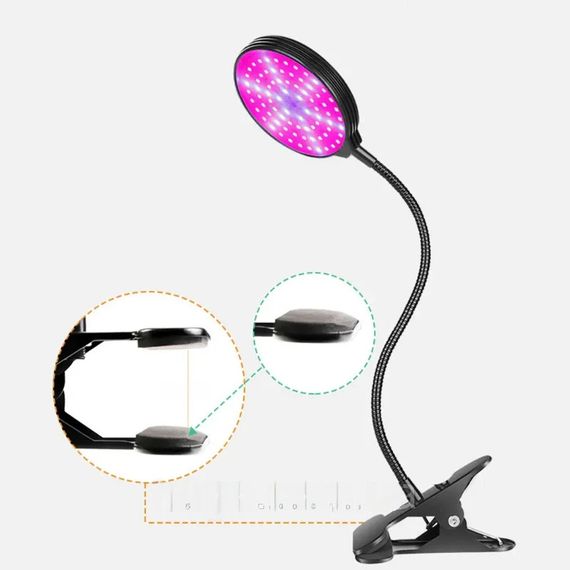 Гнучка фітолампа кругла 1 головка 15 Вт XPRO R1 (234562344_419) | Зображення 1