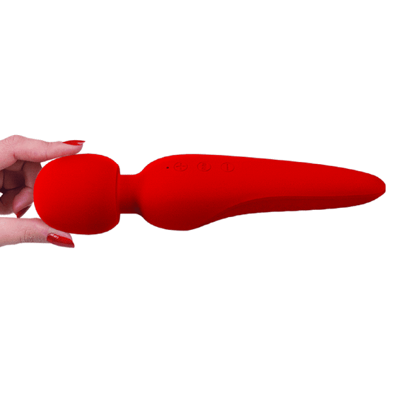 Вібромасажер Pretty Love - Meredith USB Red, BI-014668-2 Sex Aura | Зображення 2