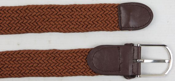 Ремінь гумка Kamo belt світло-коричневий 110х3 см | Зображення 3