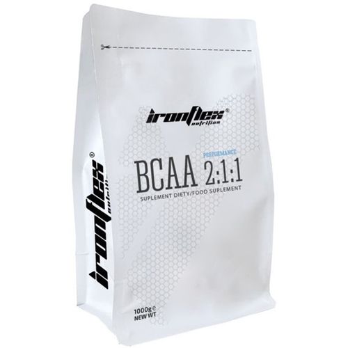 Амінокислота BCAA для спорту IronFlex BCAA Performance 2-1-1 1000 g /200 servings/ Pineapple