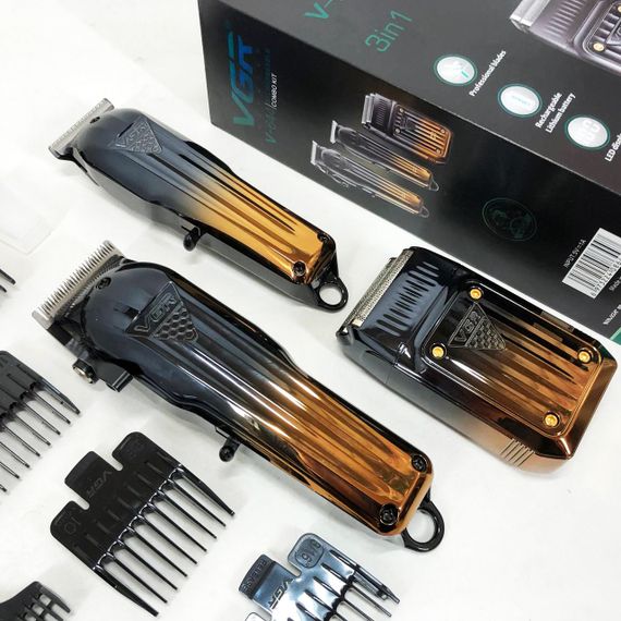 Парикмахерские машинки профессиональные VGR, Острые профессиональные машинки для стрижки волос MD-50 | Зображення 8