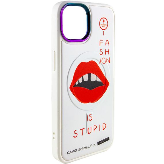 TPU+PC чохол Funny pictures with MagSafe для Apple iPhone 13 (6.1") | Зображення 1