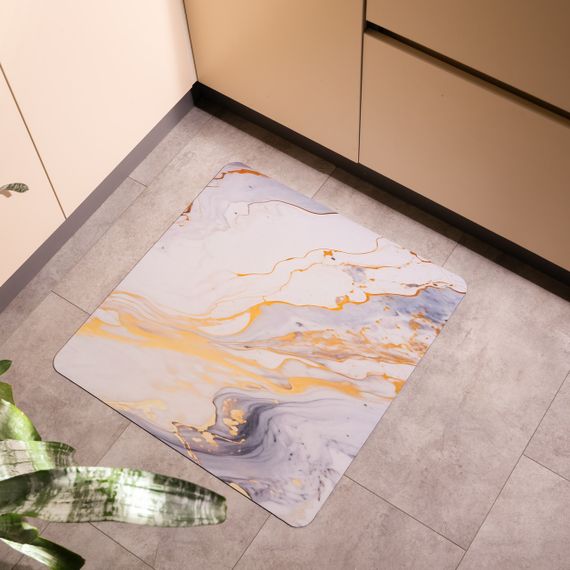 Килимок універсальний Calacatta 58*58 см діатомітовий Yiwu HP-42-165 | Зображення 1