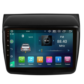 Штатна магнітола Cyclone C9-007 4+64Gb. DSP. CARPLAY. 4G Mitsubishi Pajero Sport 2008-2015