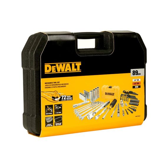 Набор головок и бит 1/4, 3/8, 89 предметов DeWALT DWMT73800-1 | Зображення 3