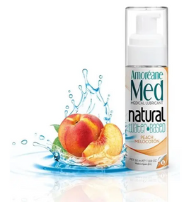 Гель-любрикант AM. Peach Water Based Lubricant с фитопланктоном, 50 мл Sex Aura