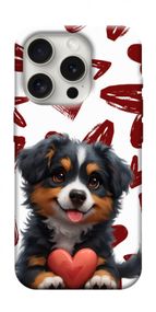 Чохол з картинкою Animals love 8 для Apple iPhone 16 Pro (6.3")