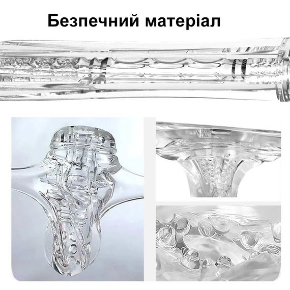 Мужской мастурбатор имитирующий рот и губы | Зображення 4