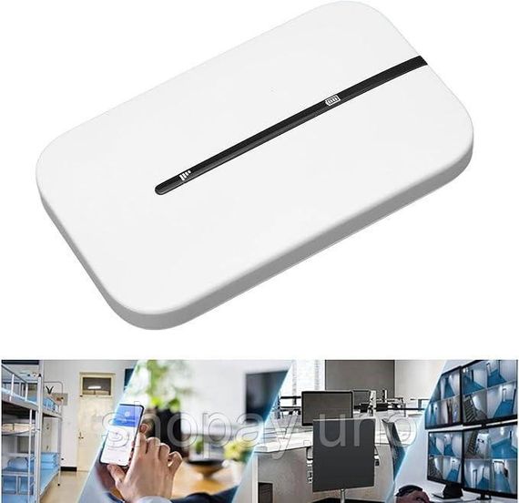 Портативный 4G LTE роутер / Роутер с аккумулятором 150 Мбит/с / Мобильный WiFi роутер со слотом для SIM-карты | Зображення 1