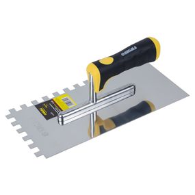 Гладилка штукатурна Sigma Profi нержавіюча 280×130мм c зубом 10×10мм 8327541