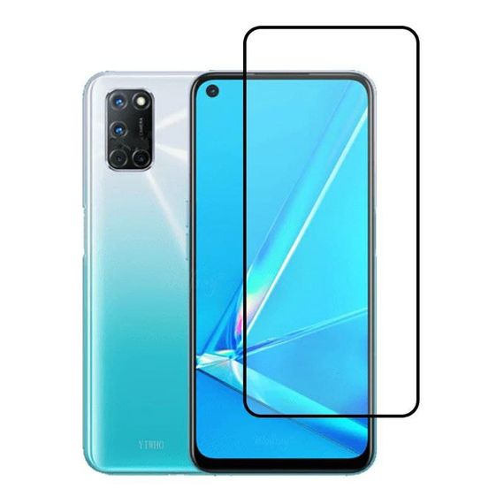 Захисне скло 2.5D на весь екран для Oppo A72