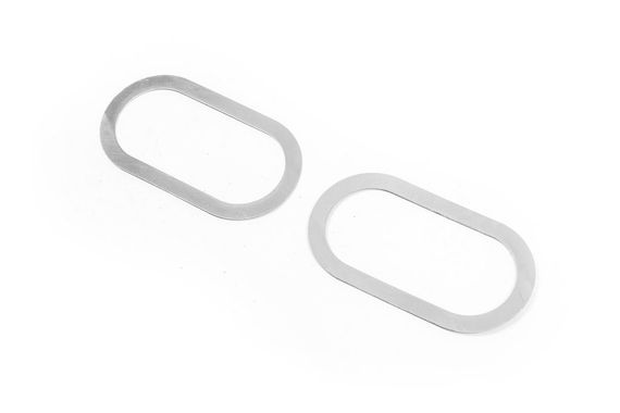 Обводка поворотника (2 шт, нерж) для Volkswagen Golf 4 | Зображення 1