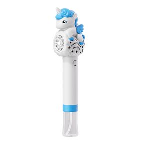 Пистолет с мыльными пузырями H055 Little Unicorn + bottle 50ml Light Blue