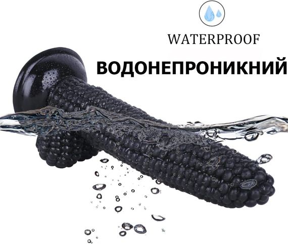 Большой фаллоимитатор “Кукуруза” с присоской 20*4 см | Зображення 7