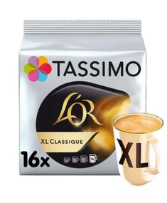 Кава в капсулах Tassimo L'or Classique XL 16 порцій. Німеччина Тассімо