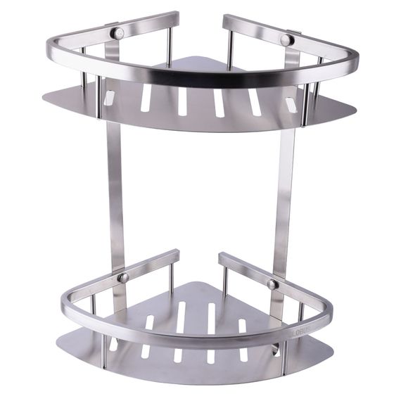 Поличка кутова подвійна Globus Lux SS8422