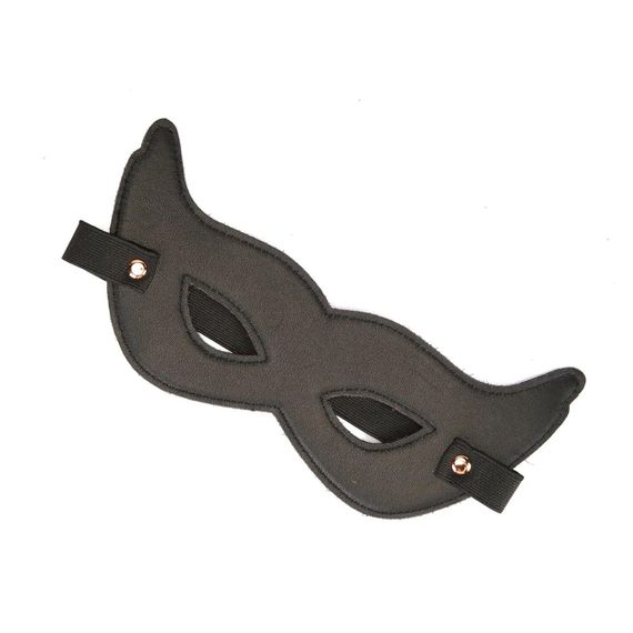 Кожаная маска на глаза Liebe Seele Wine Red Eye Mask sexstyle | Зображення 3