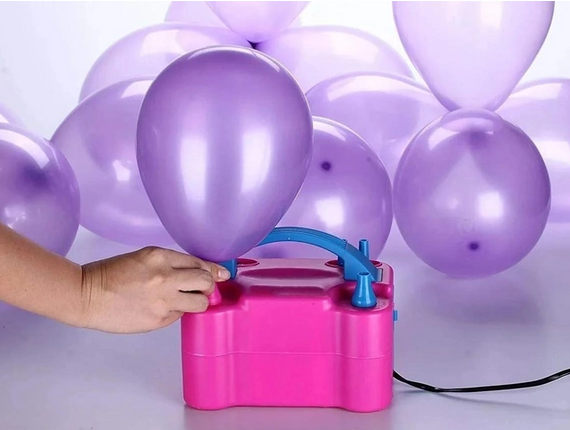 Насос для надування повітряних куль Balloon Pump 73005, електричний компресор для куль. (Зелений) | Зображення 2