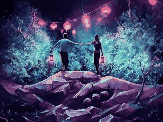 Картина за номерами "Магія природи" 40х50 10210-АС