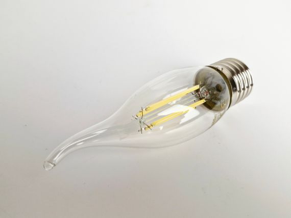 Лампа світлодіодна LED 6W E27 NW C35-T COG | Зображення 1