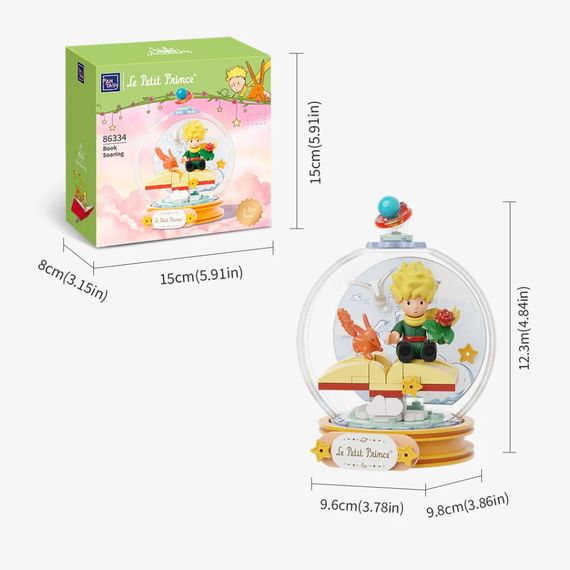 Конструктор Pantasy Le Petit Prince Зимова мелодія (86333) | Зображення 1