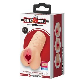 Мастурбатор вагина Crazy Bull - Scarlet soft skin, BM-009236N Sex Aura