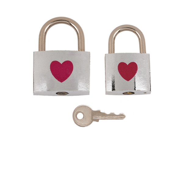 Металлические замочки с ключиком Love Lock, 4,7 см і 5 см sexstyle | Зображення 2