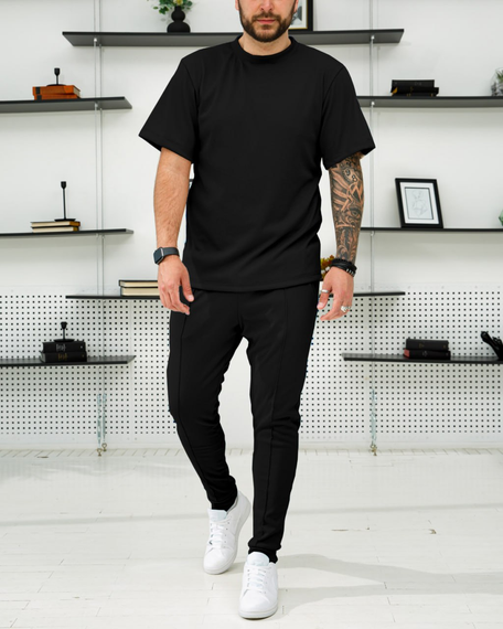 Комплект Мустанг чорний S M