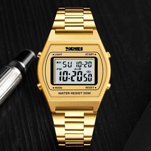 Наручний годинник Skmei 1328GD Gold | Зображення 3