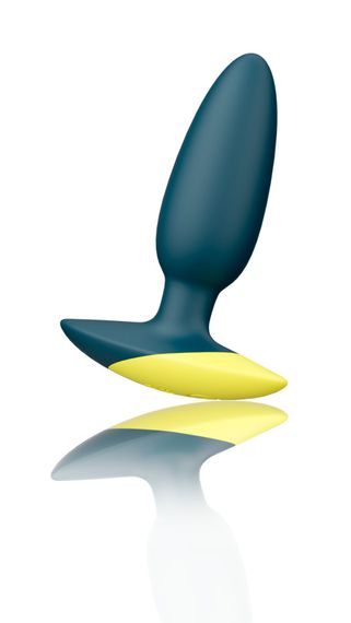 Анальна вібропробка Romp Bass Dark Green, силікон, перезаряджувана, макс. діаметр 3 см | Зображення 2