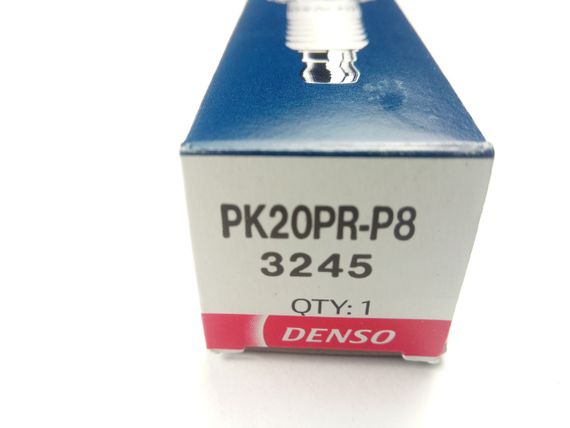 Свічка запалювання DENSO PK20PRP8/3245 Octavia 1.8 ОДНА ШТУКА | Зображення 2