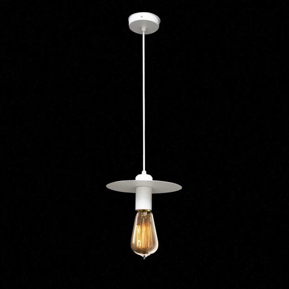 Світильник підвісний у стилі лофт MSK Electric Disk NL 2009 WH | Зображення 2