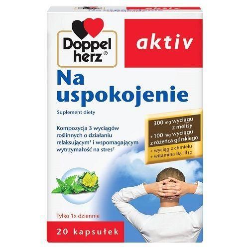 Doppelherz aktiv Na uspokojenie — природна підтримка нервової системи та внутрішньої рівноваги