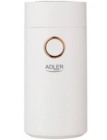 Кофемолка электрическая Adler AD-4446-wg 150 Вт белая | Зображення 6