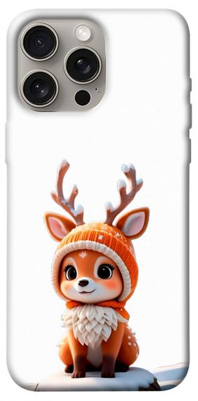 Чохол з картинкою New Year's animals 5 для Apple iPhone 15 Pro Max (6.7")