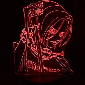 Акриловий світильник-нічник Нана Осакі червоний tty-n000788