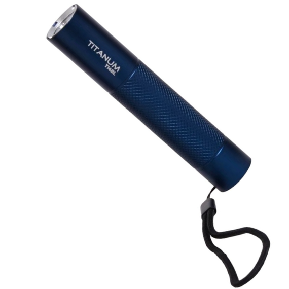 Світлодіодний ліхтарик TITANUM TLF-T14BL 300Lm 5000K Blue з функцією power bank | Зображення 2