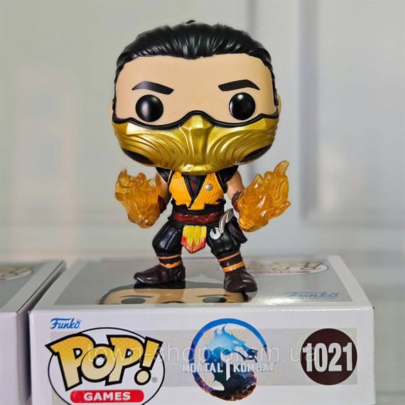 Игровая фигурка Funko Pop! серии Смертельная битва - Скорпион | Зображення 2