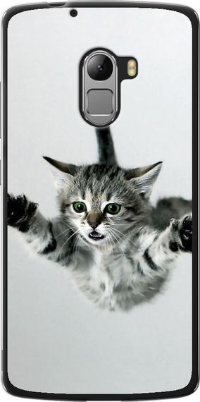 Чехол на Lenovo A7010 Летящий котёнок "2322u-232-17620"