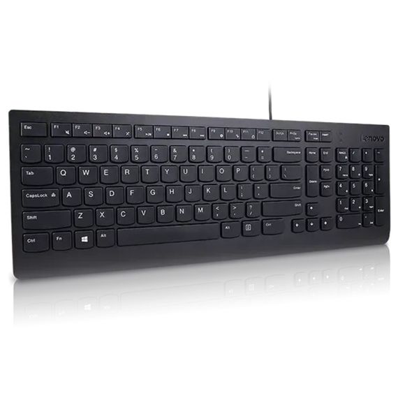 Клавіатура Lenovo Essential USB UA Black (4Y41C75141) | Зображення 1