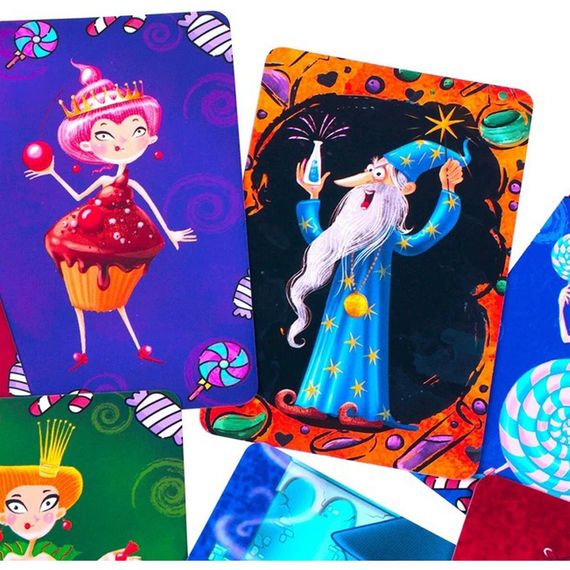 Настольная развлекательная игра "Волшебные кристаллы" VT8077-04, 50 карт | Зображення 3