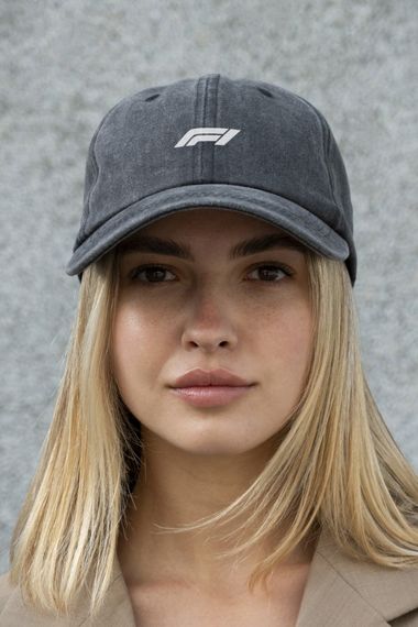 Кепка бейсболка Vintage Without з принтом F1White Black | Зображення 7