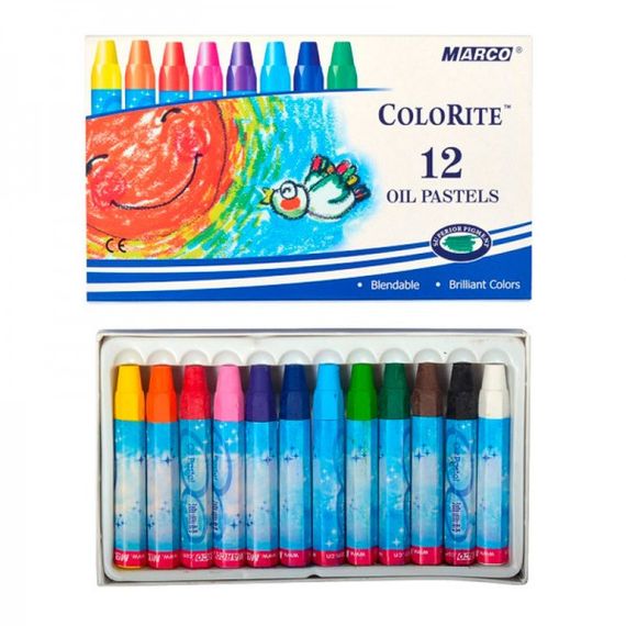 Пастель масляная Marco 1100OP-12CB 12 цветов
