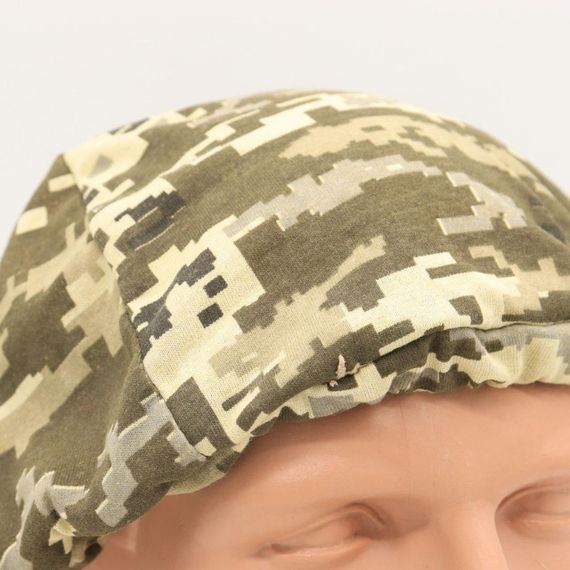 Кавер чохол на каску на резинці, Піксель / Тактичний кавер на шолом для ЗСУ | Зображення 7