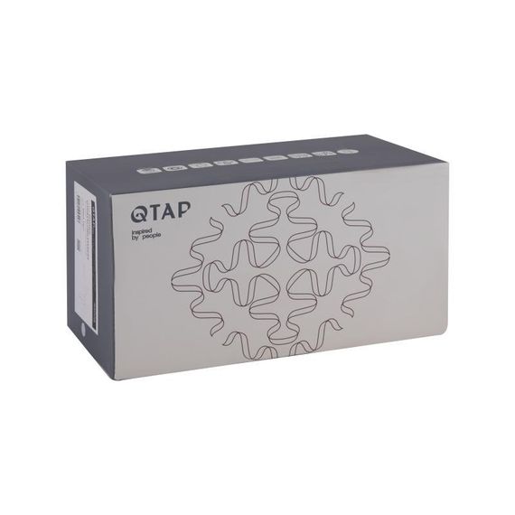 Смеситель для раковины Qtap Gemini скрытого монтажа QTGEM273BLM45694 Black Matt | Зображення 8