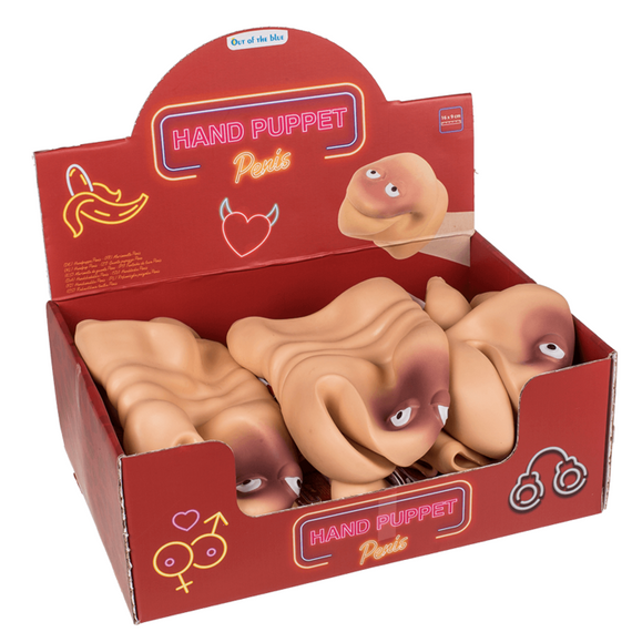Лялька на руку у вигляді пеніса Hand Puppet Penis Sex Aura | Зображення 9
